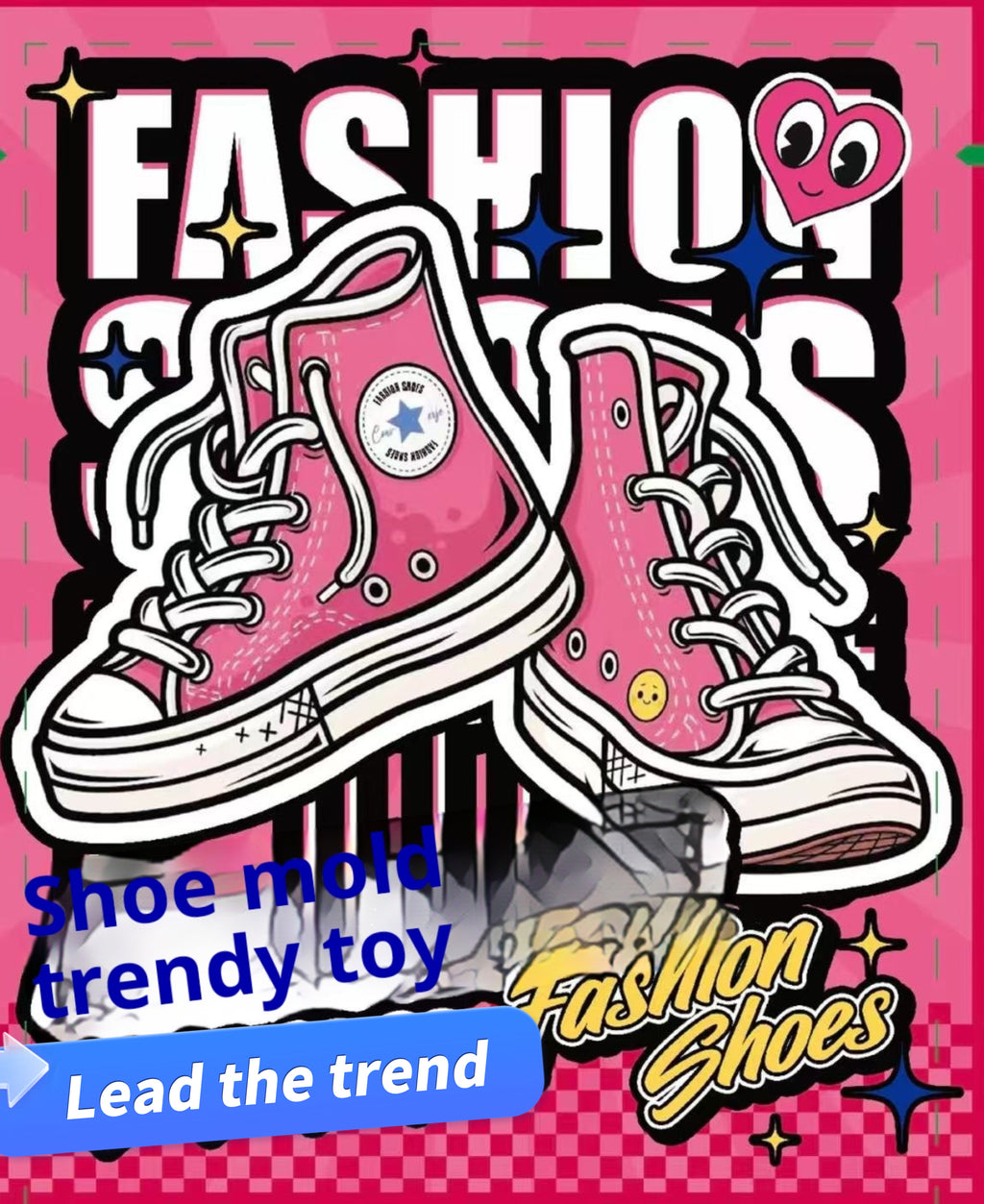 【NO.07】Lucky Box - Trendy Mini Shoe Model DIY Accessories (Keychain & Bag Charm)