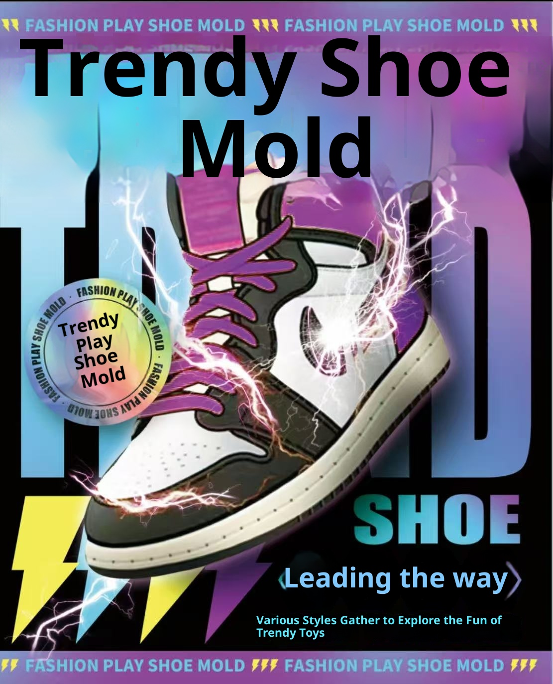 【NO.07】Lucky Box - Trendy Mini Shoe Model DIY Accessories (Keychain & Bag Charm)